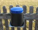 covered rain gauge