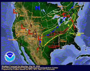 Forecast Forecast for Monday