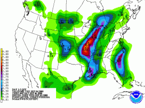 forecast rainfall