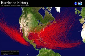Hurricane Track History