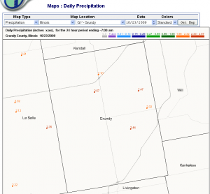 Grundy County IL CoCoRaHS Reports